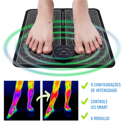 Massajador FootEMS® com Controlo Remoto
